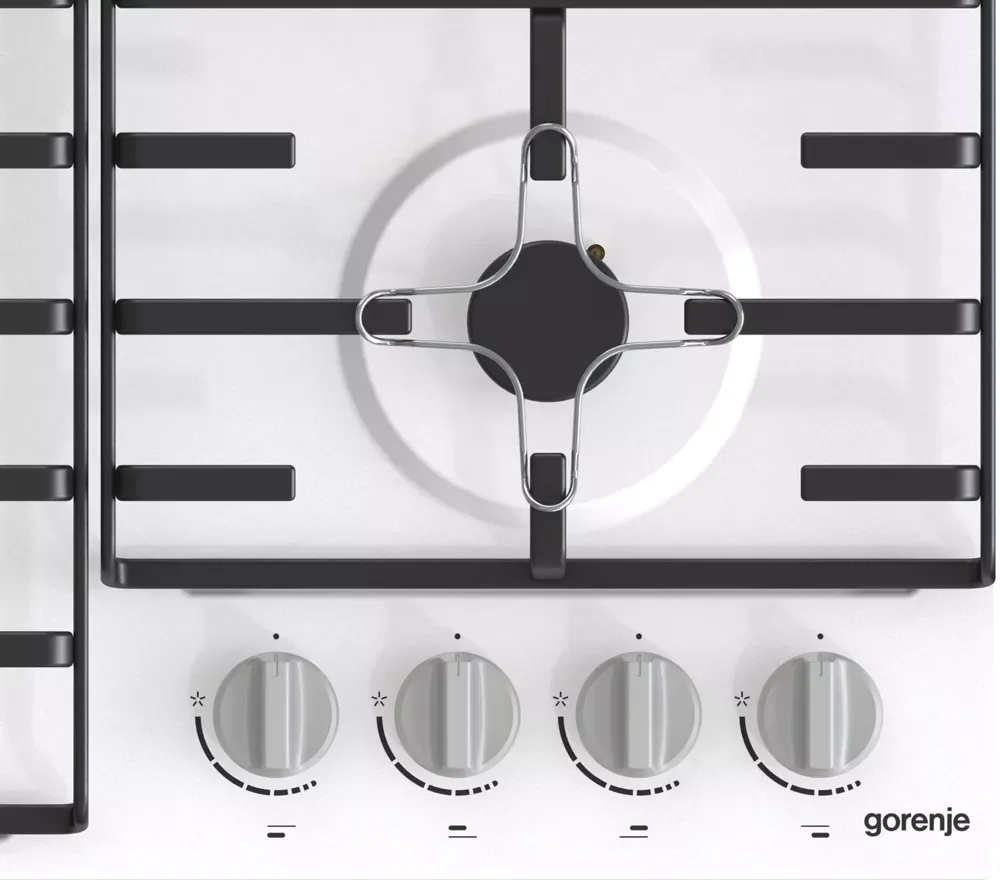 Газовая варочная панель Gorenje G640W1, белый — фото 3