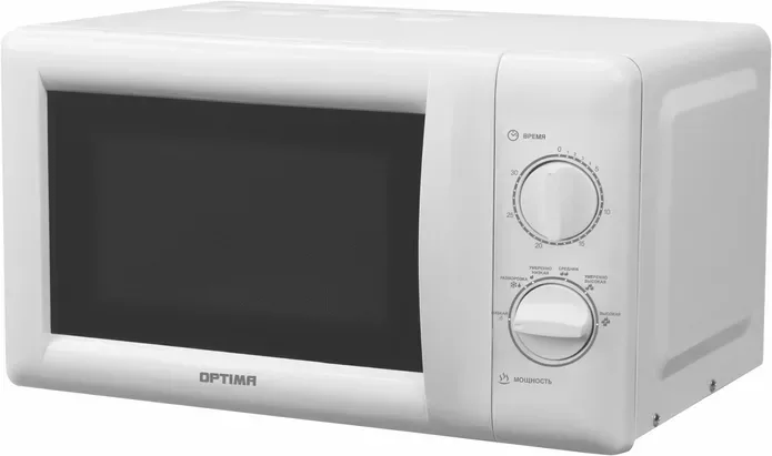Микроволновая печь Optima MO-2080MW, соло, белый
