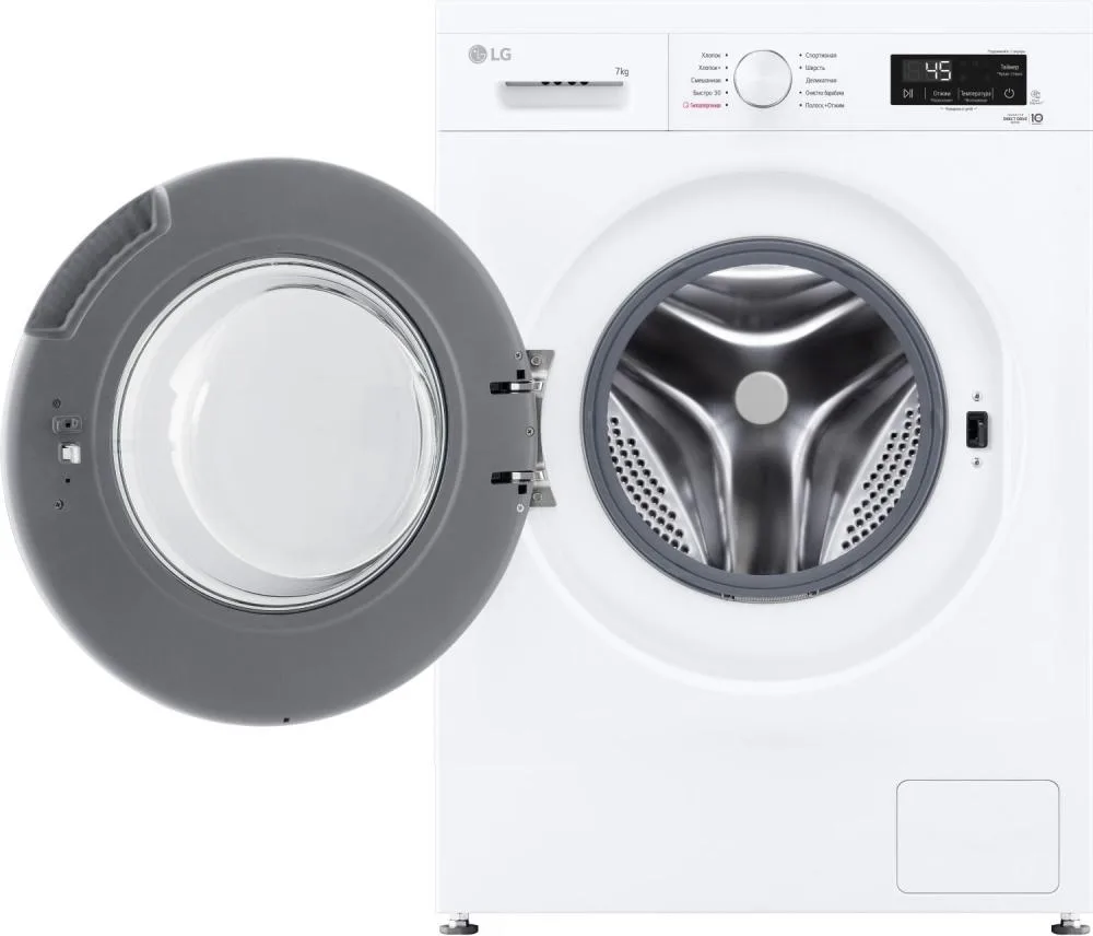 Стиральная машина LG F-2 Y1 HS3W, фронтальная загрузка, белый — фото 3