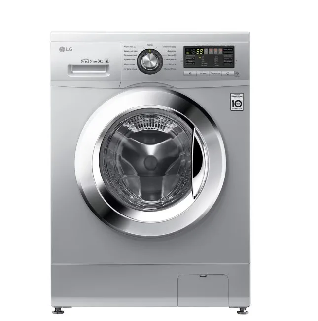 Стиральная машина LG F1296TD4, серебристый