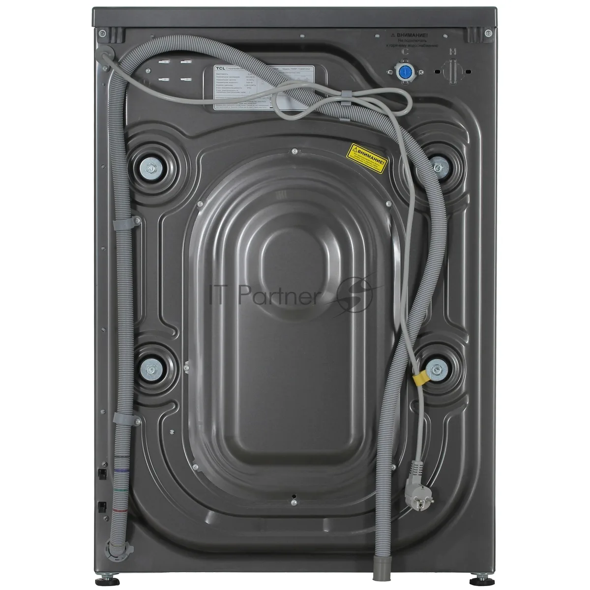 Стиральная машина TCL TWRP-1108W12G2, фронтальная загрузка, серый — фото 4