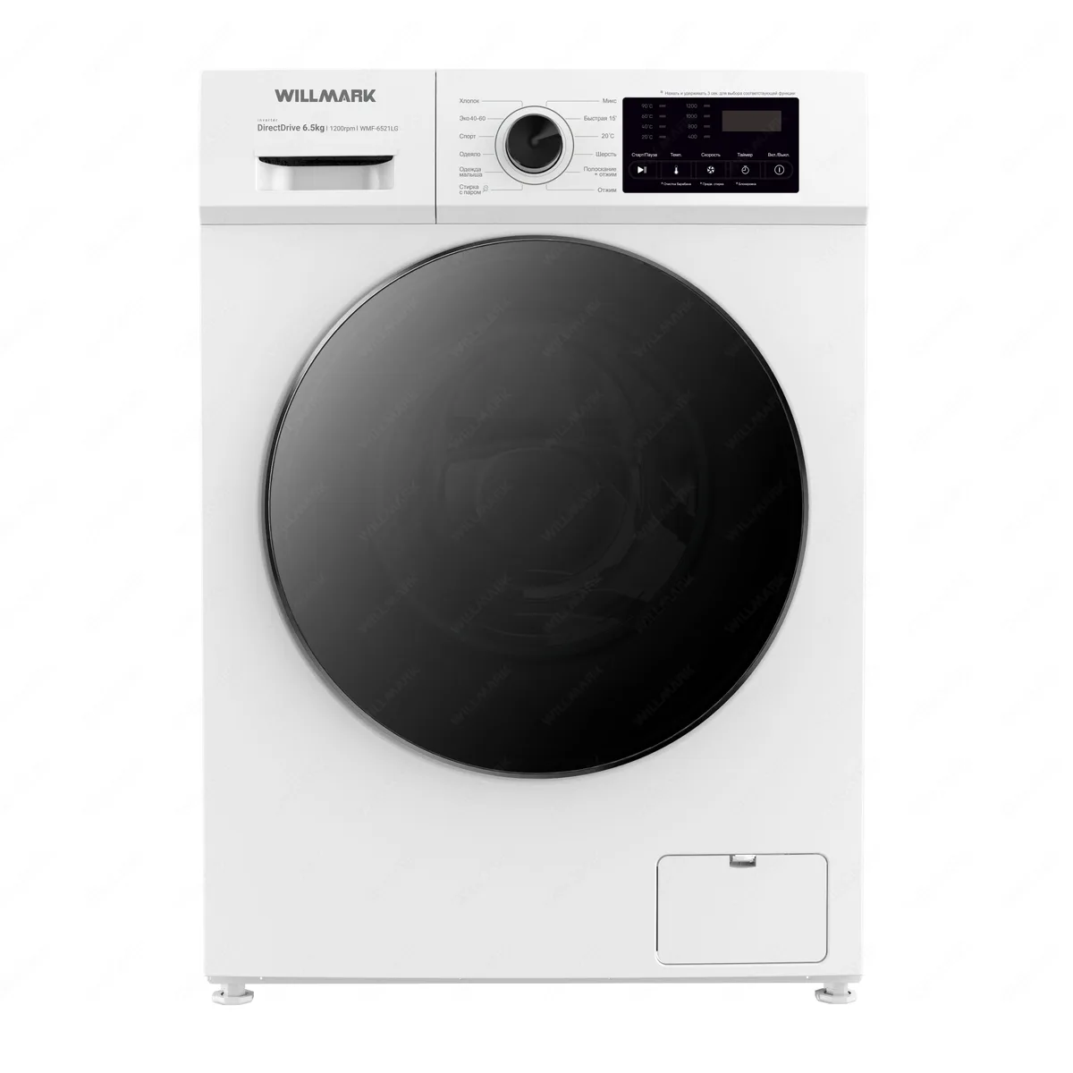 Стиральная машина Willmark WMF-6521LG, фронтальная загрузка, белый
