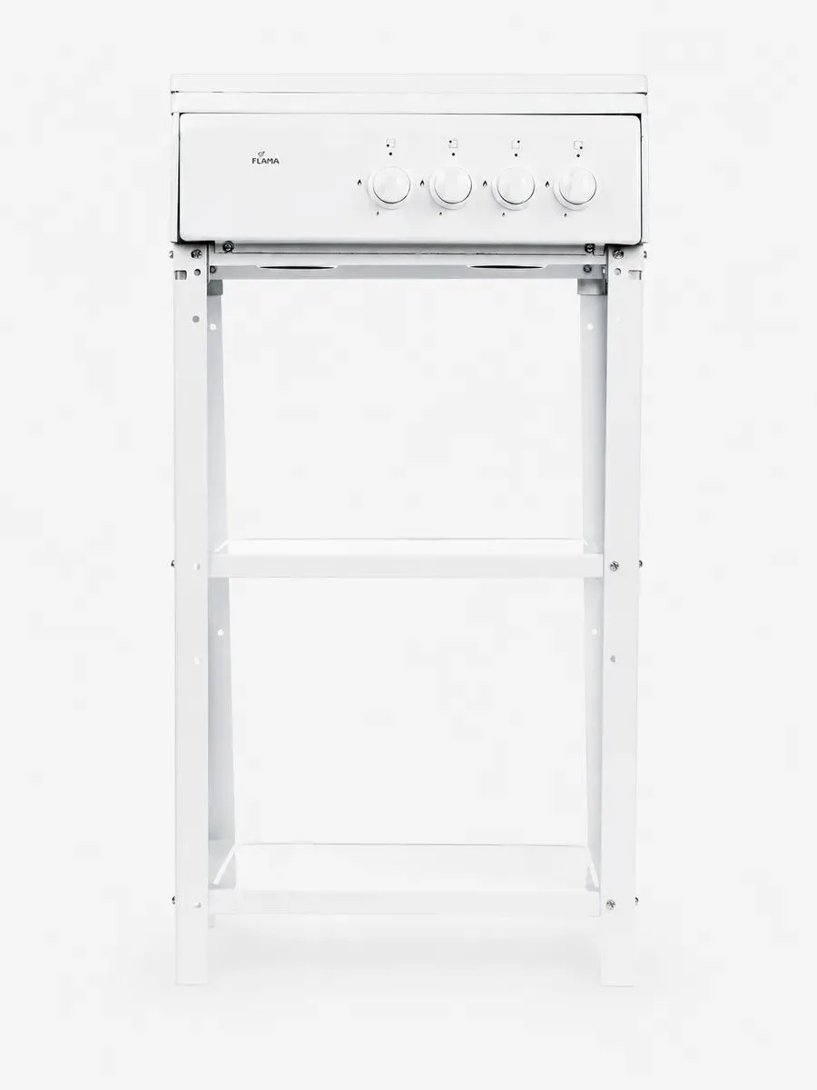 Газовая плита Flama AVG 1402 W, напольная, белый