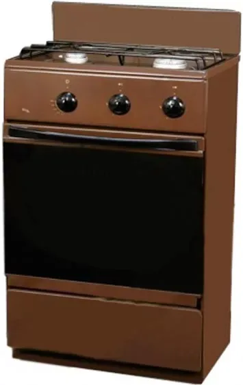 Газовая плита Flama CG 3202 B, напольная, коричневый