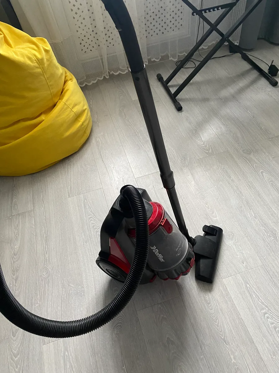 Пылесос Doffler VCC 2280 RB, обычный, красный — фото 3