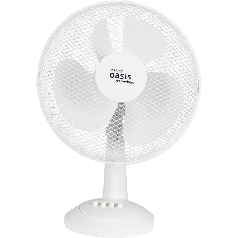 Вентилятор Оasis VT-30W3, настольный, белый
