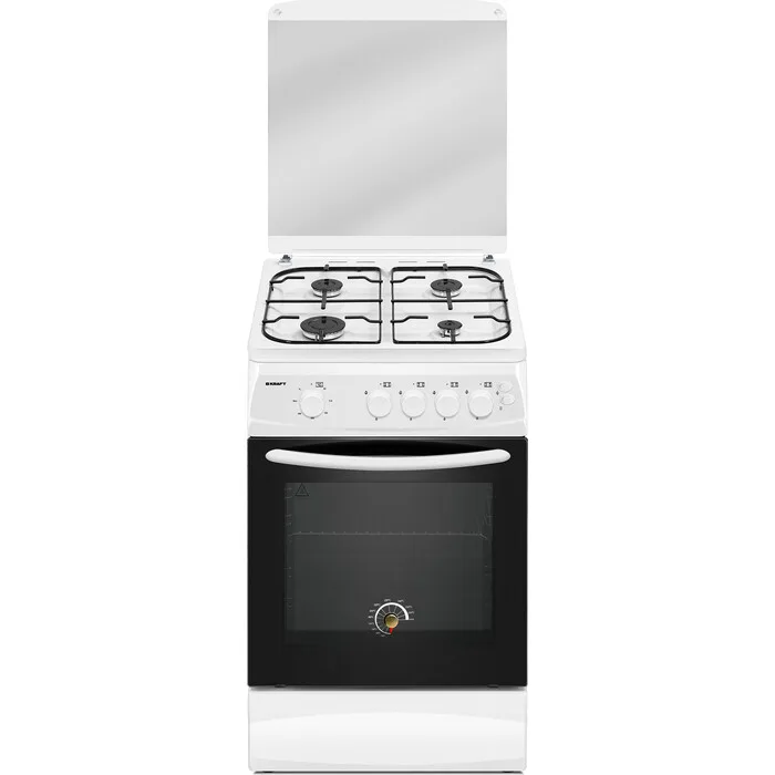 Газовая плита Kraft KF-FSK5404AGWG, напольная, белый