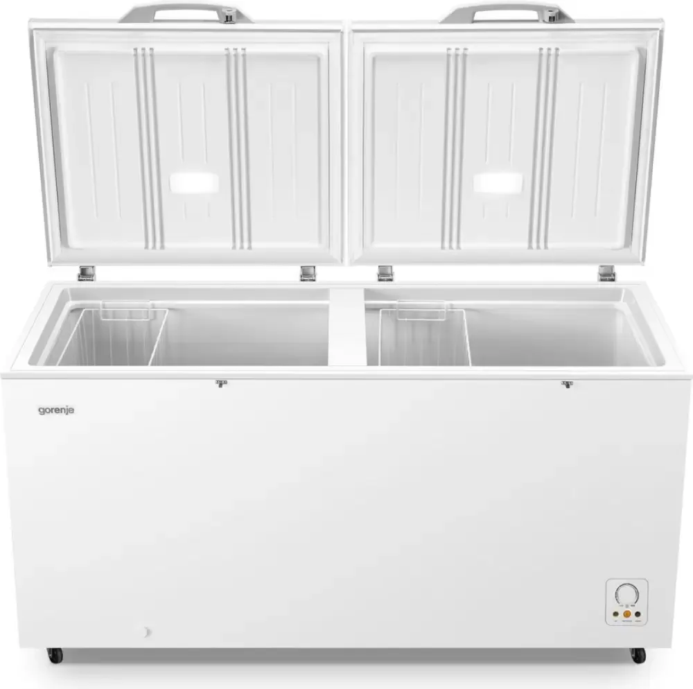 Морозильный ларь Gorenje FH50BPW, глухая крышка, белый — фото 2