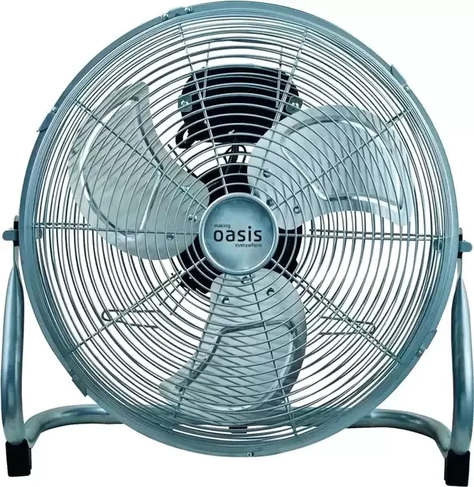 Вентилятор Oasis VN-110 S, напольный, серебристый