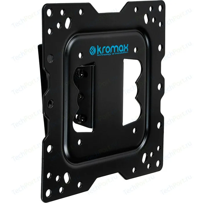 Кронштейн для ТВ Kromax DIX-16, фиксированный, чёрный