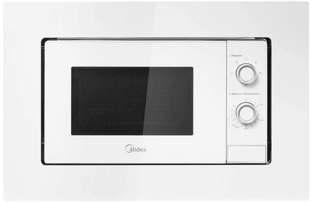 Встраиваемая микроволновая печь Midea MI50203W, белый