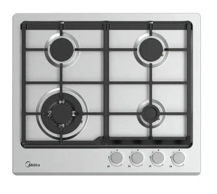 Газовая варочная панель Midea MG593TX, нержавеющая сталь — фото 4