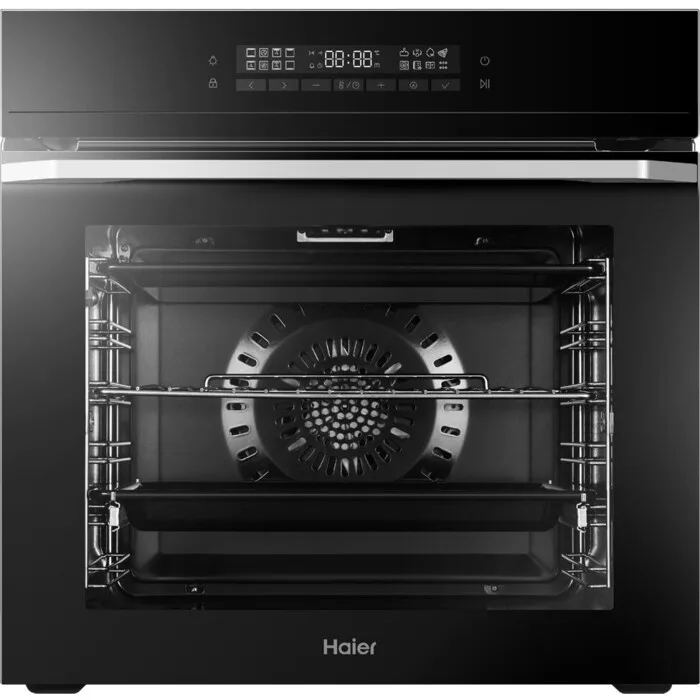 Духовой шкаф Haier HOQ-F5AAGB, электрический, чёрный