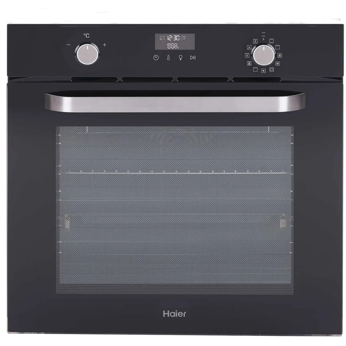 Духовой шкаф Haier HOX-P11HGB, электрический, чёрный
