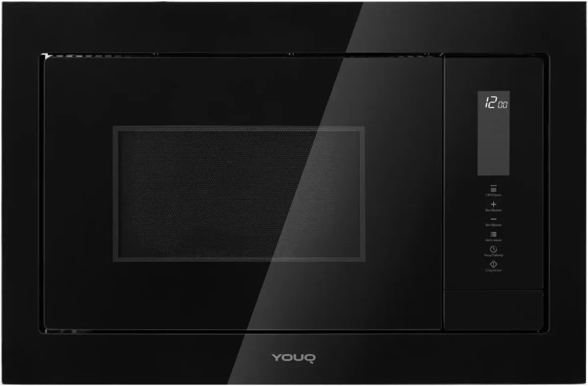 Встраиваемая микроволновая печь Midea MM820B2Q-SS, соло, серебристый