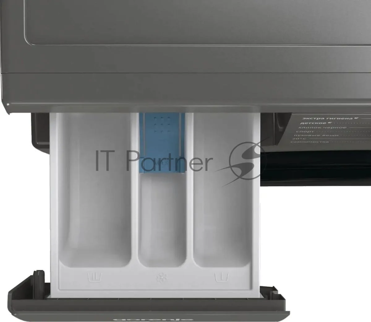 Стиральная машина Gorenje WNHPI84AS/AR, фронтальная загрузка, серый — фото 4