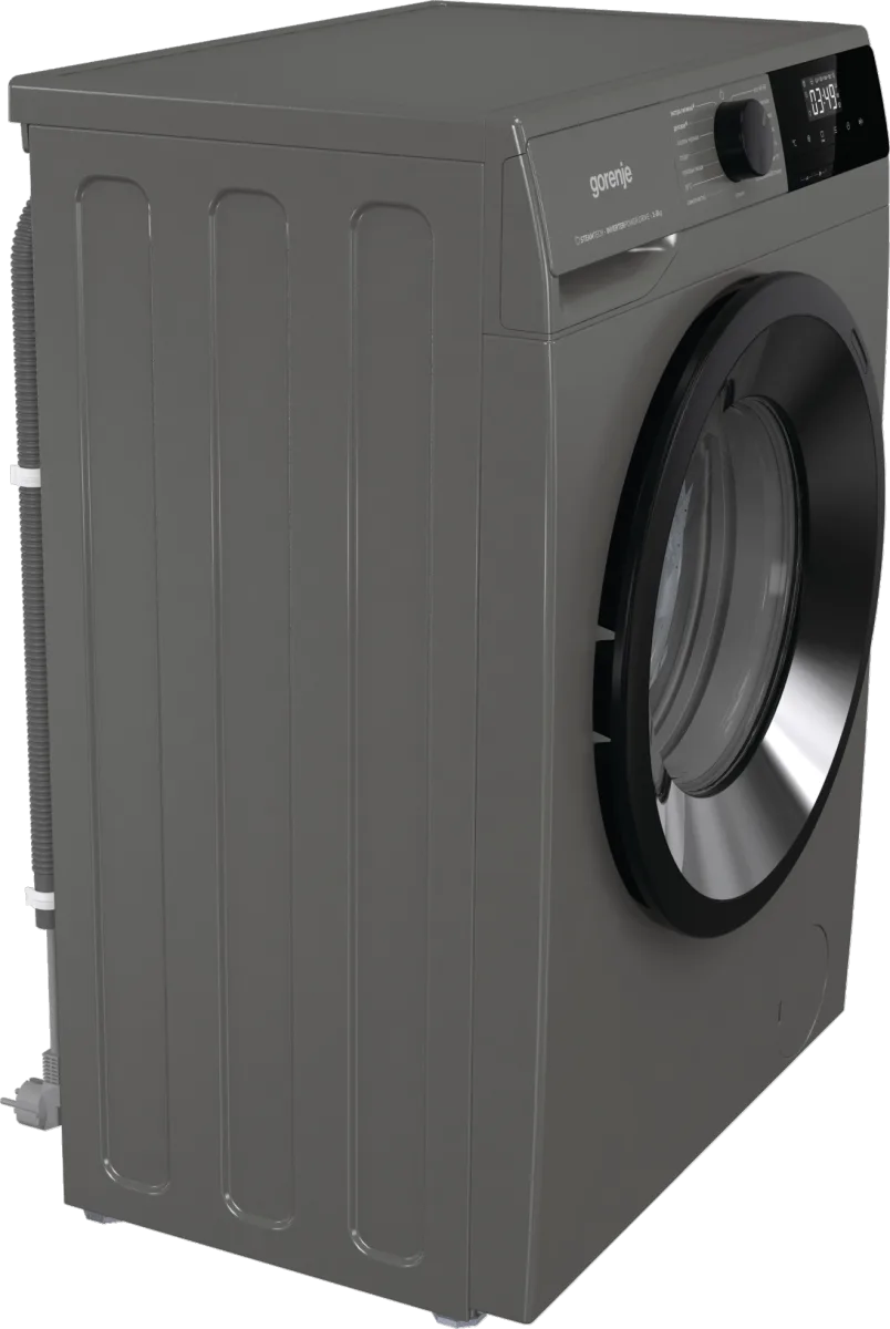Стиральная машина Gorenje WNHPI84AS/AR, фронтальная загрузка, серый