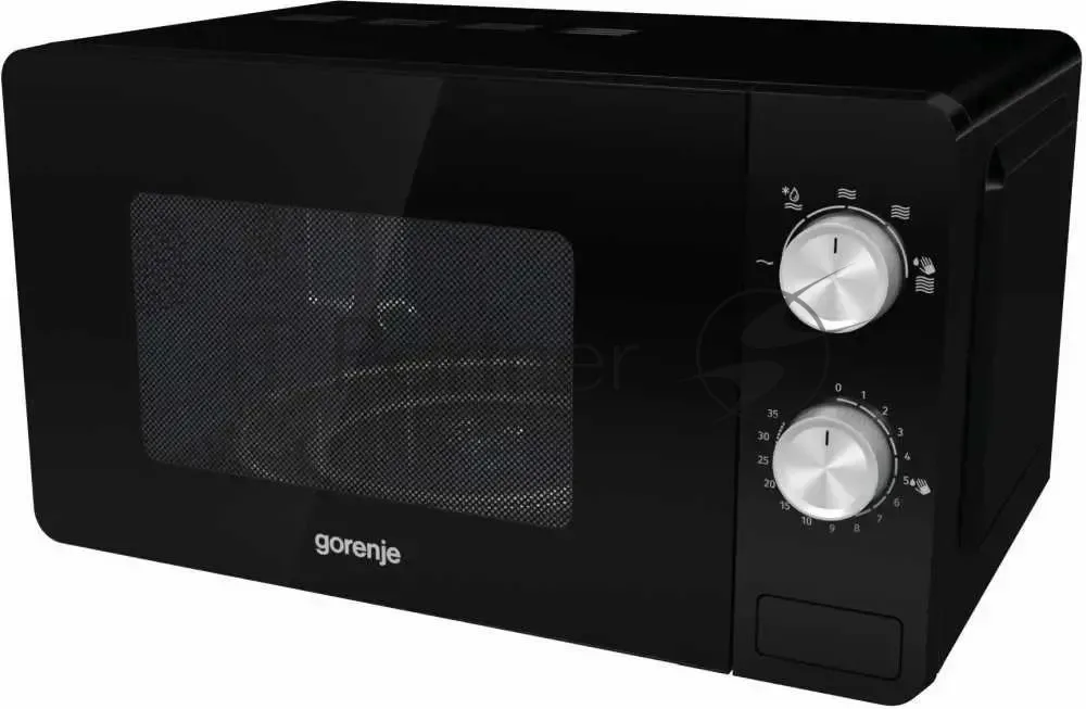 Микроволновая печь Gorenje MO20E1B, чёрный — фото 2