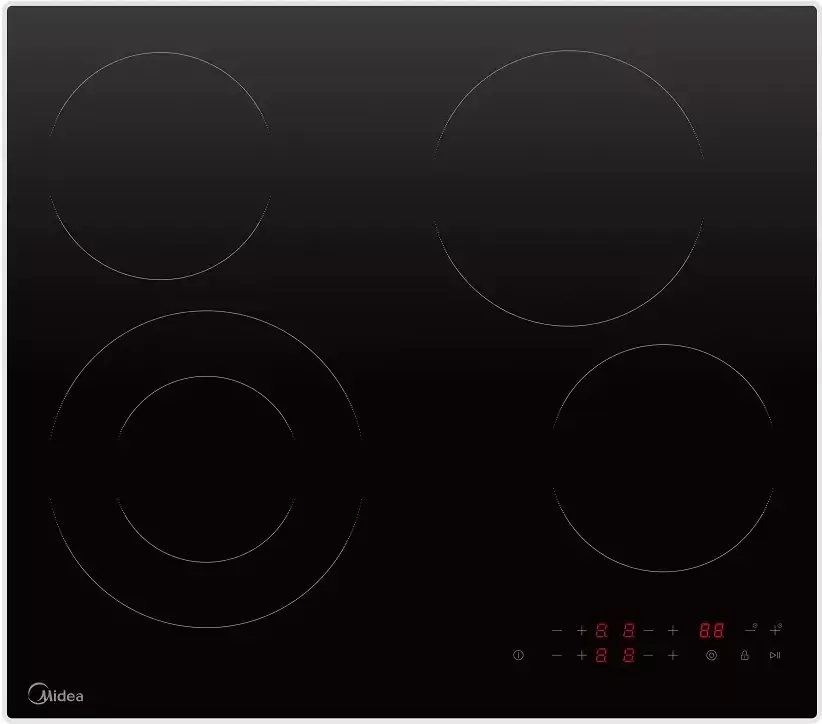 Газовая варочная панель Midea MG647TRGI-B, бежевый — фото 4