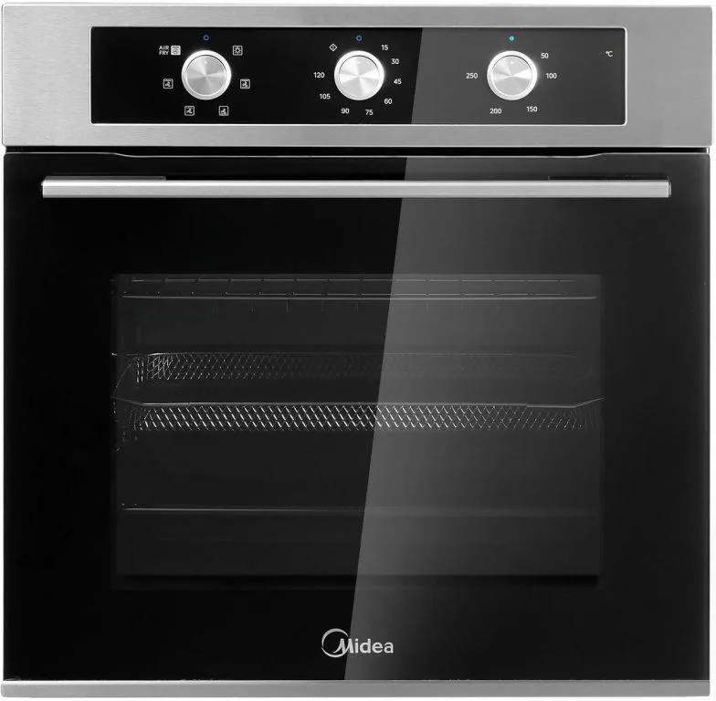 Духовой шкаф Midea MO37003X, электрический, нержавеющая сталь
