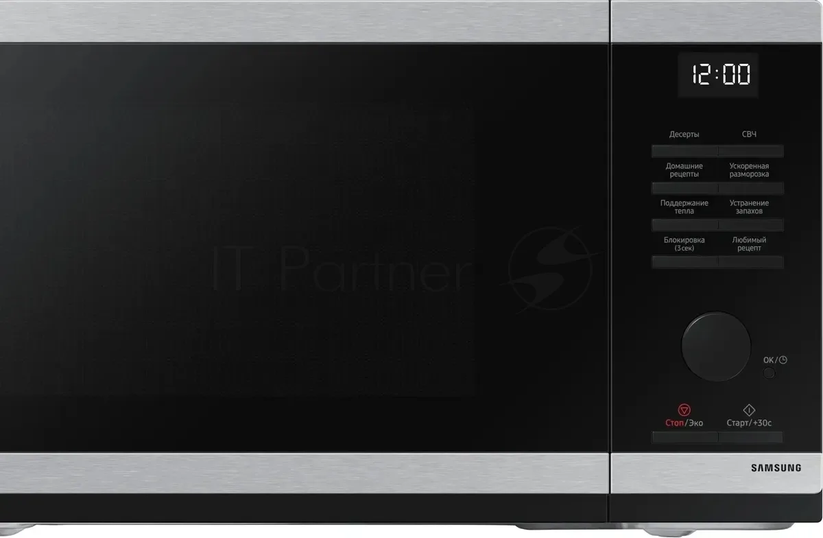 Микроволновая печь Samsung MS23DG4504ATBW, серебристый — фото 2