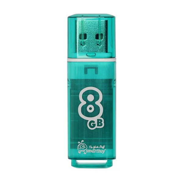 Флеш-накопитель SmartBuy Glossy series, синий