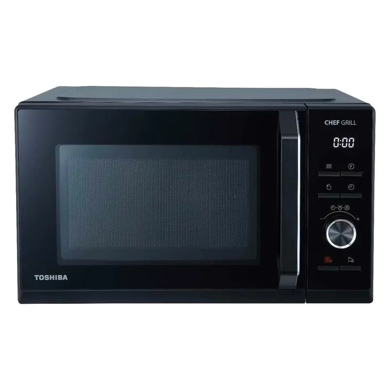 Микроволновая печь Toshiba MW3-AG25PE, с грилем и конвекцией, чёрный — фото 3
