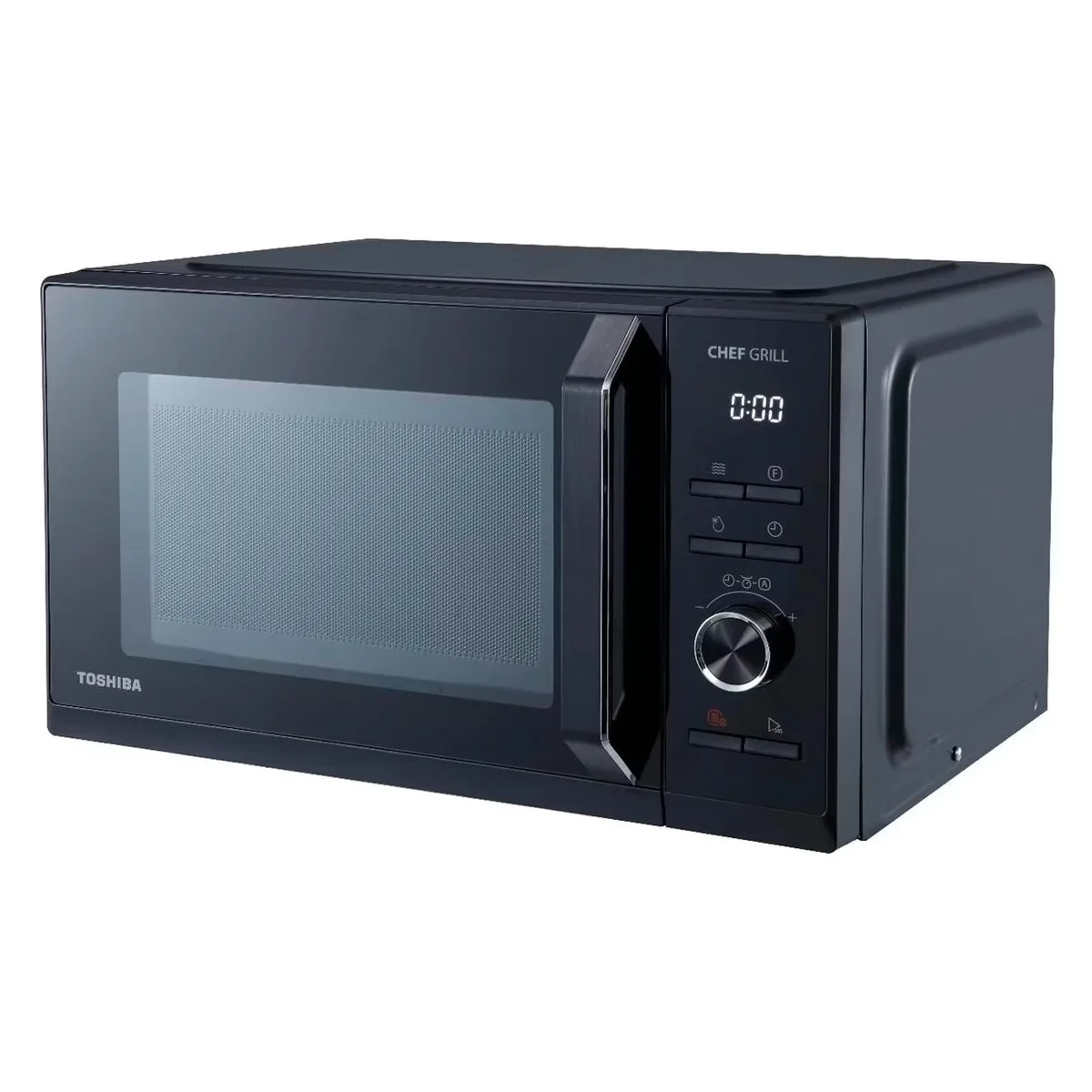 Микроволновая печь Toshiba MW3-AG25PE, с грилем и конвекцией, чёрный — фото 2
