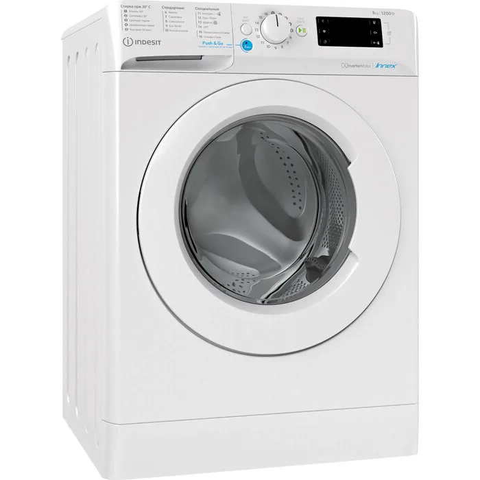 Стиральная машина Indesit BWE 81282 L, вертикальная загрузка, белый