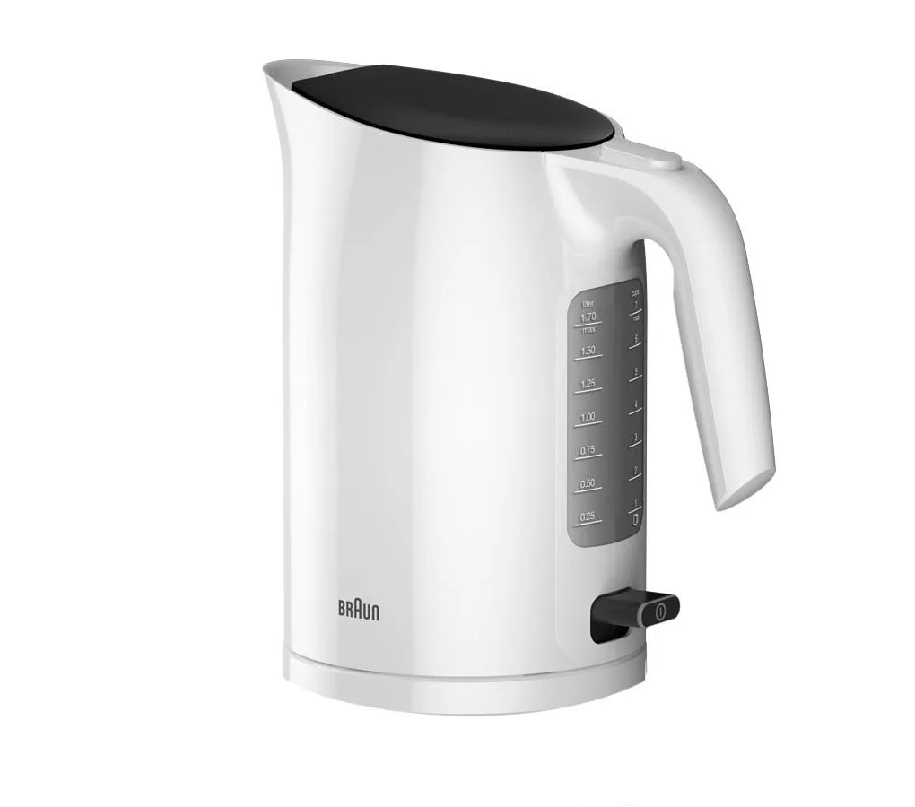 Чайник Braun PurEase WK3100WH, электрический, белый