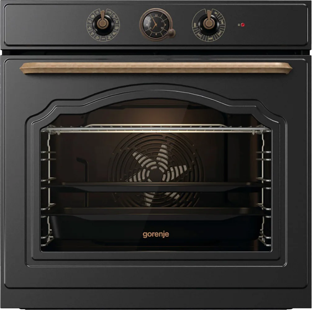 Духовой шкаф Gorenje BOS67371CLB, электрический, чёрный