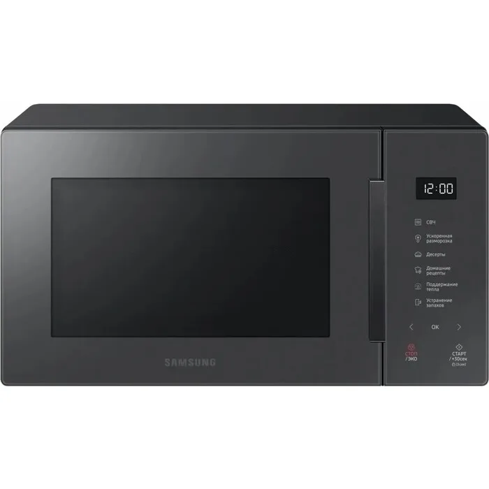 Микроволновая печь Samsung MS 23 T 5018 AC/BW, соло, серый