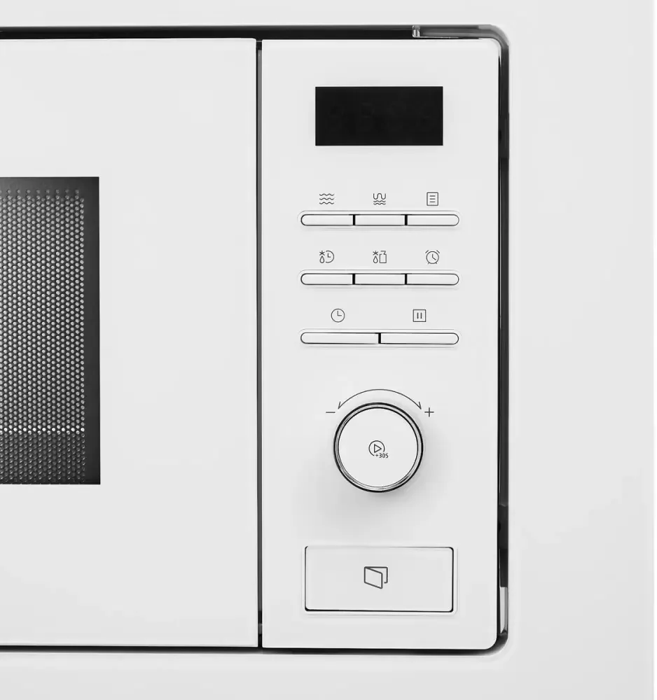 Встраиваемая микроволновая печь Midea MI72200W, соло, белый — фото 4
