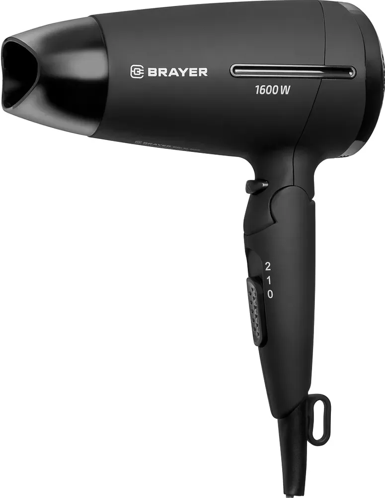 Фен Brayer BR3020, чёрный — фото 2