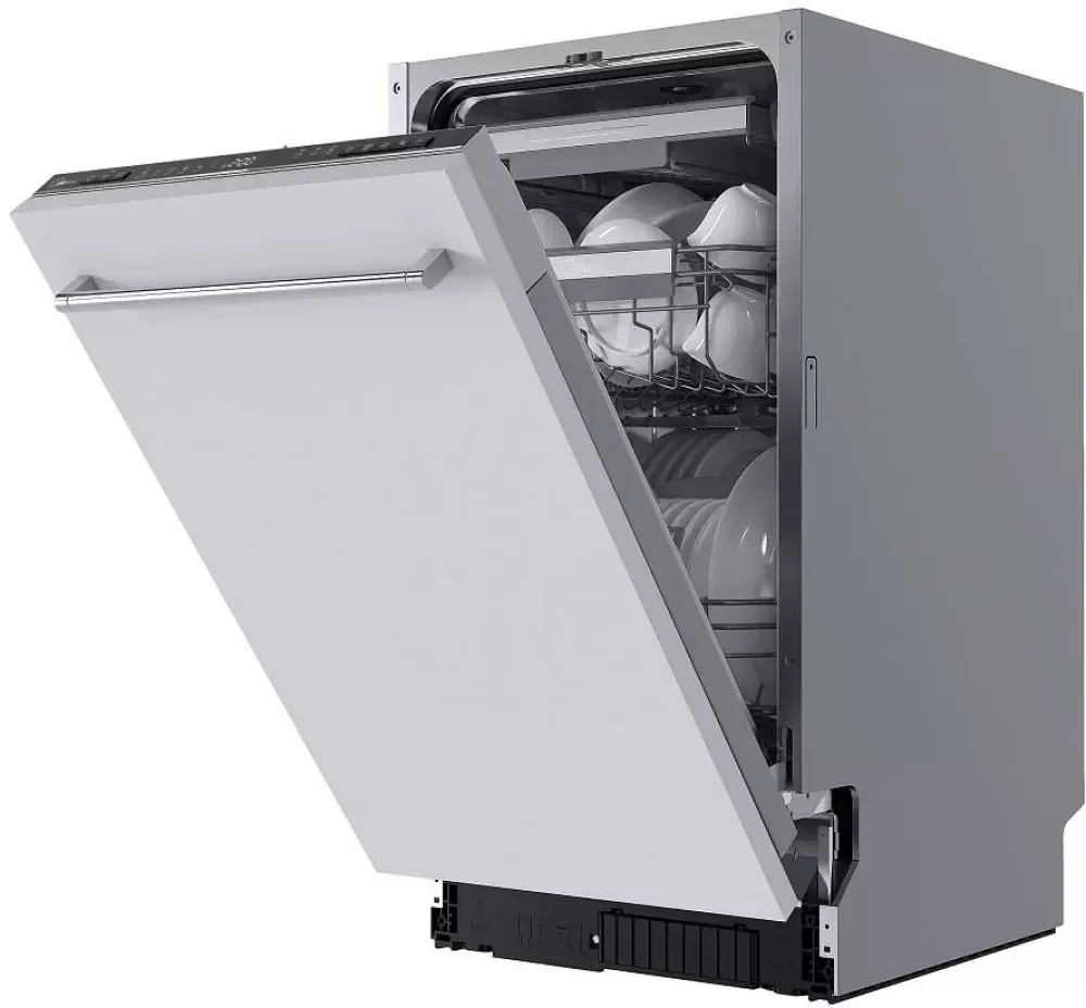 Встраиваемая посудомоечная машина Midea MID 45 S350i, белый — фото 3
