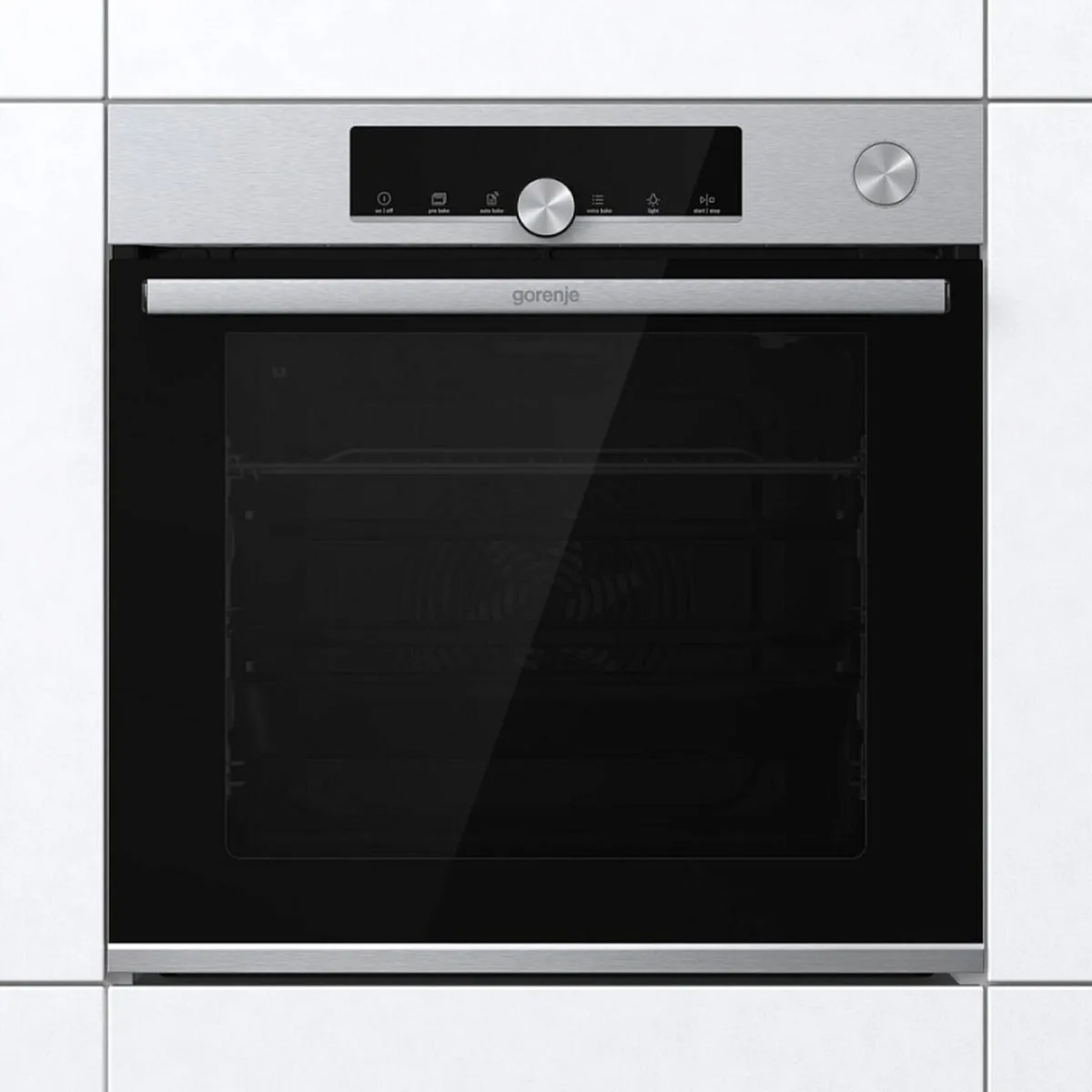 Духовой шкаф Gorenje BSA6747A04X, электрический, серебристый