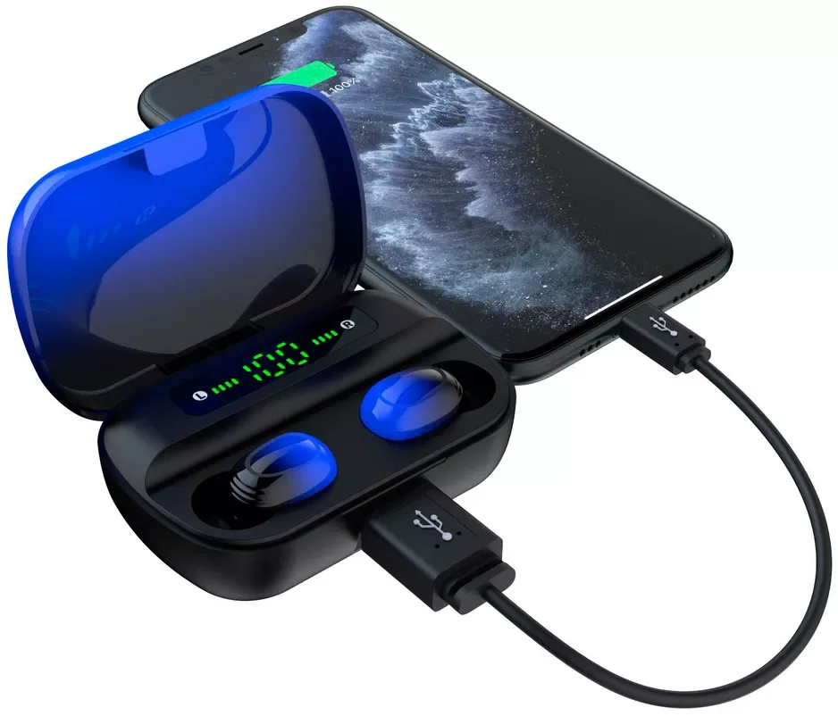 Гарнитура SmartBuy i500, синяя