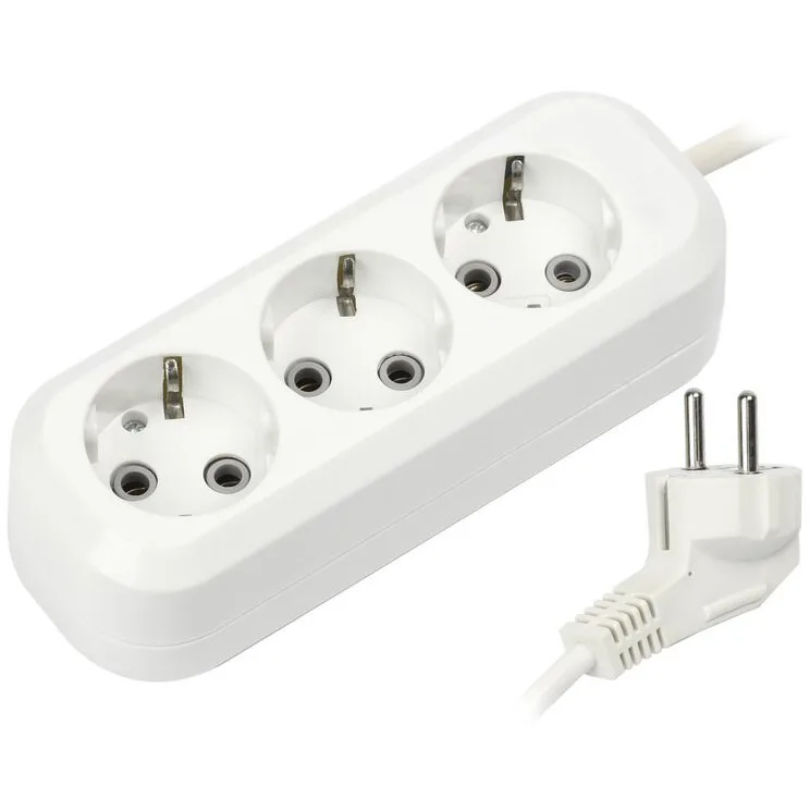Удлинитель SmartBuy SBE-16-3-10-Z, белый