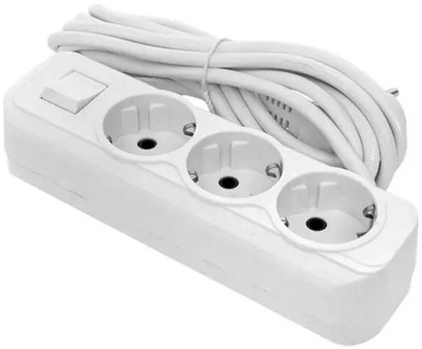 Удлинитель SmartBuy SBE-16-3-10-Z, белый — фото 2