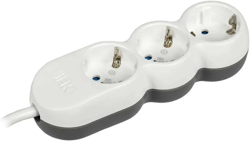 Удлинитель SmartBuy SBE-16-3-10-Z, белый — фото 3