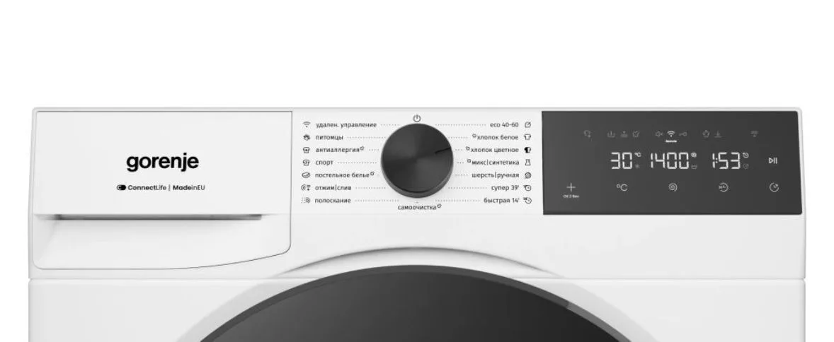 Стиральная машина Gorenje WG494A11, фронтальная загрузка, белый — фото 4