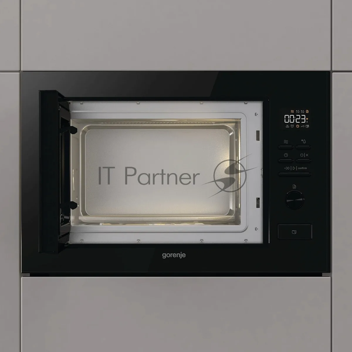 Встраиваемая микроволновая печь Gorenje BM251M2BG, чёрный — фото 3