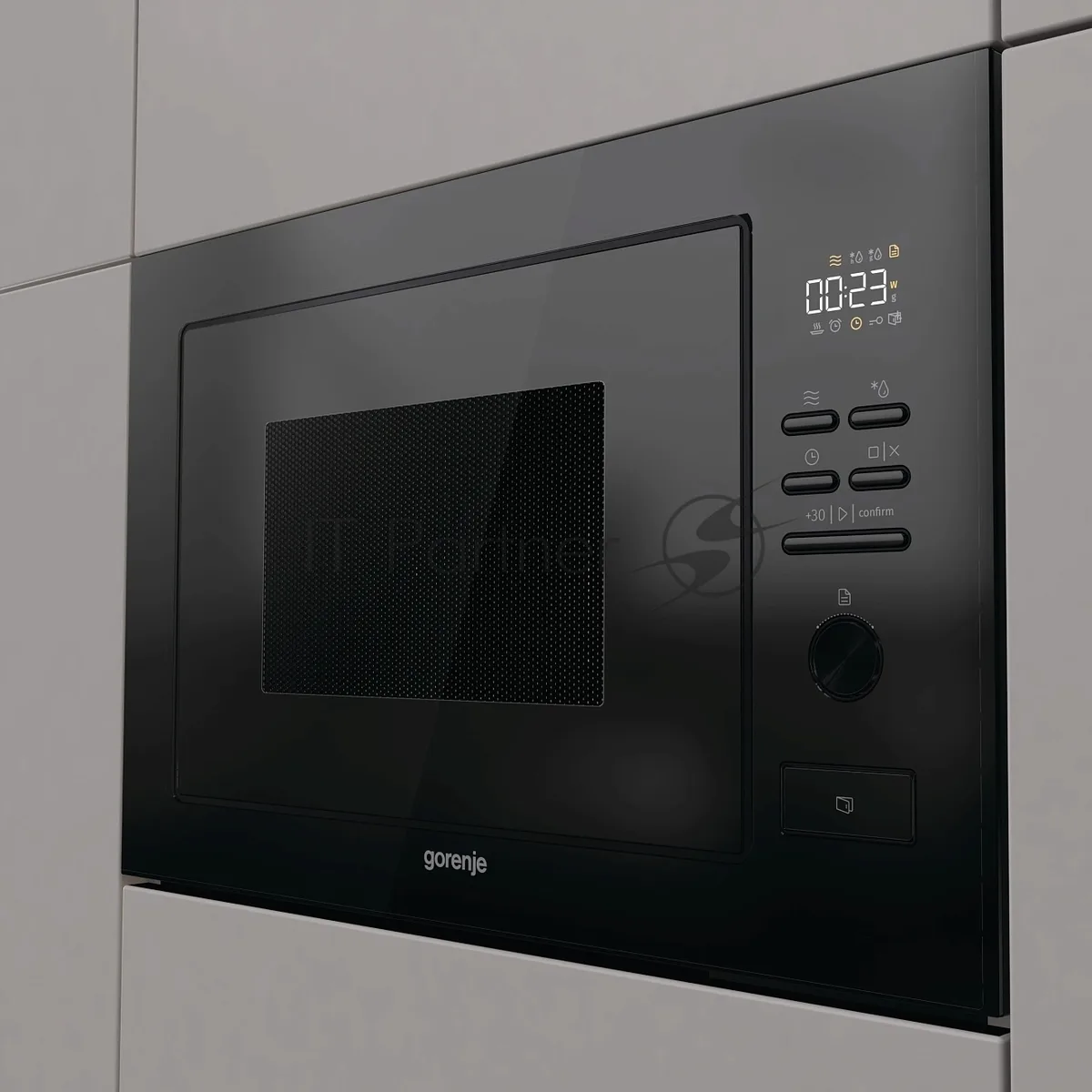 Встраиваемая микроволновая печь Gorenje BM251M2BG, чёрный — фото 2