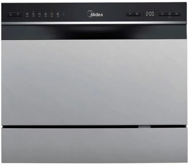 Посудомоечная машина Midea MCFD55S460Si, настольная, серебристый — фото 2