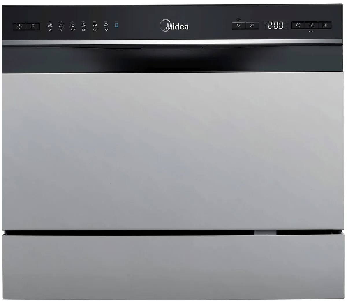 Посудомоечная машина Midea MCFD55S460Si, настольная, серебристый