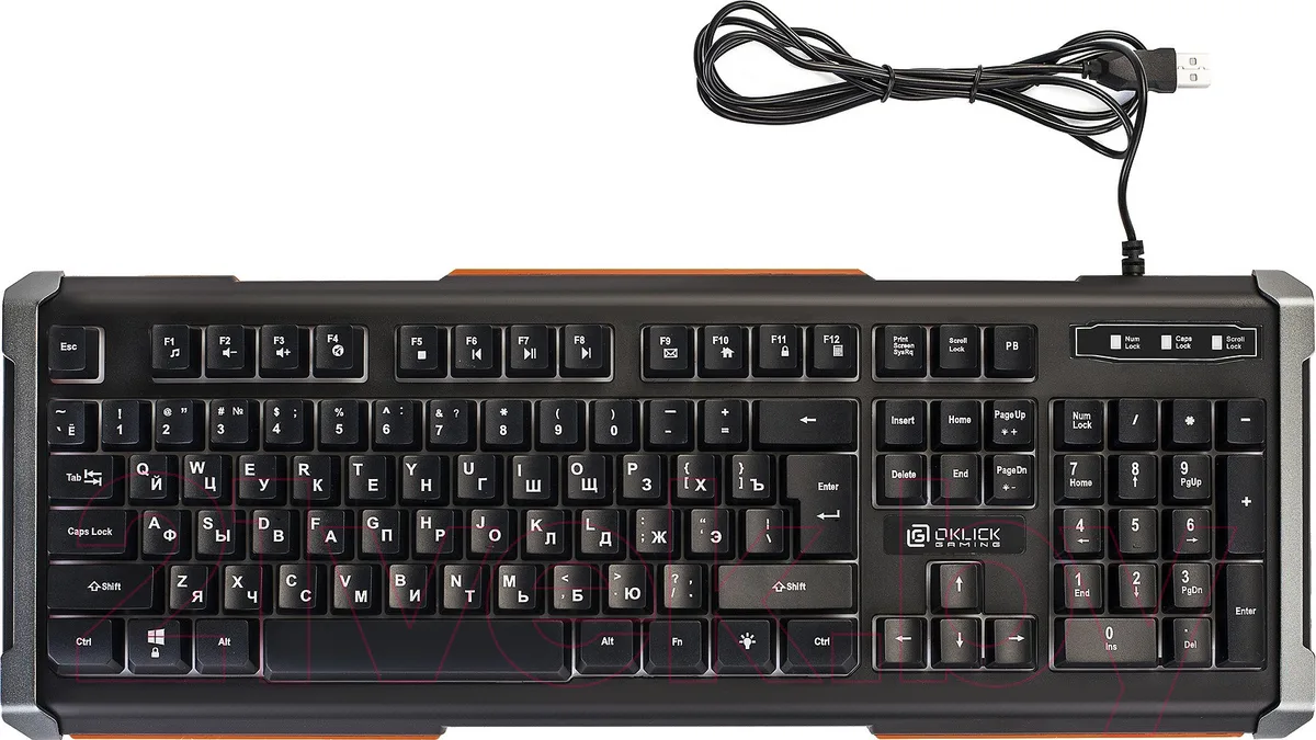 Клавиатура Oklick 717G, чёрный