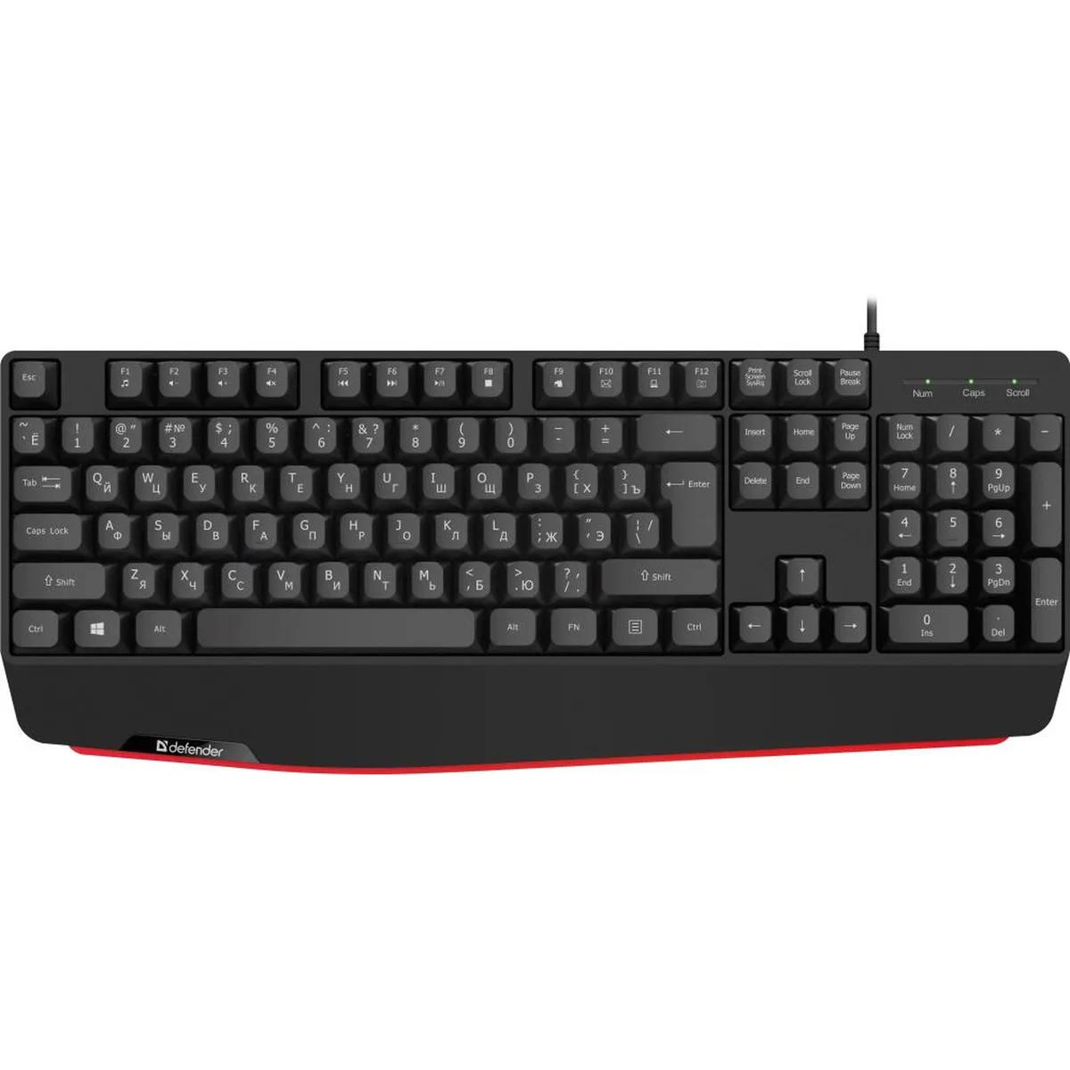 Клавиатура Defender Atom HB-546, чёрный