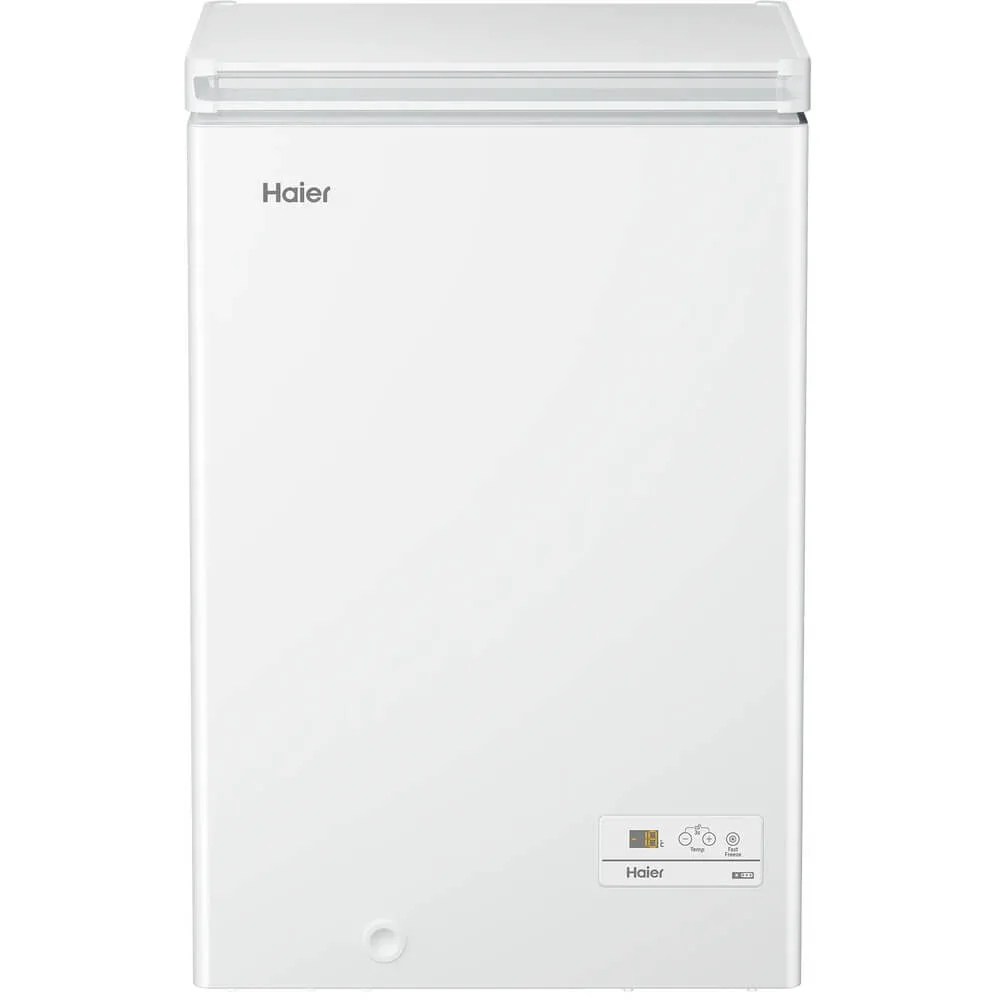 Морозильный ларь Haier HCE100R, глухая крышка, белый