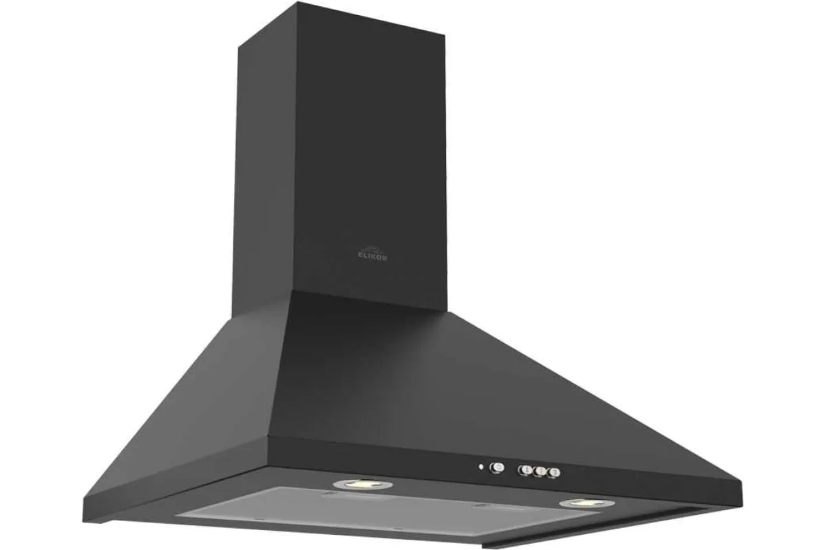 Вытяжка Elikor Вента 60П-430-П3Л, купольная, чёрный