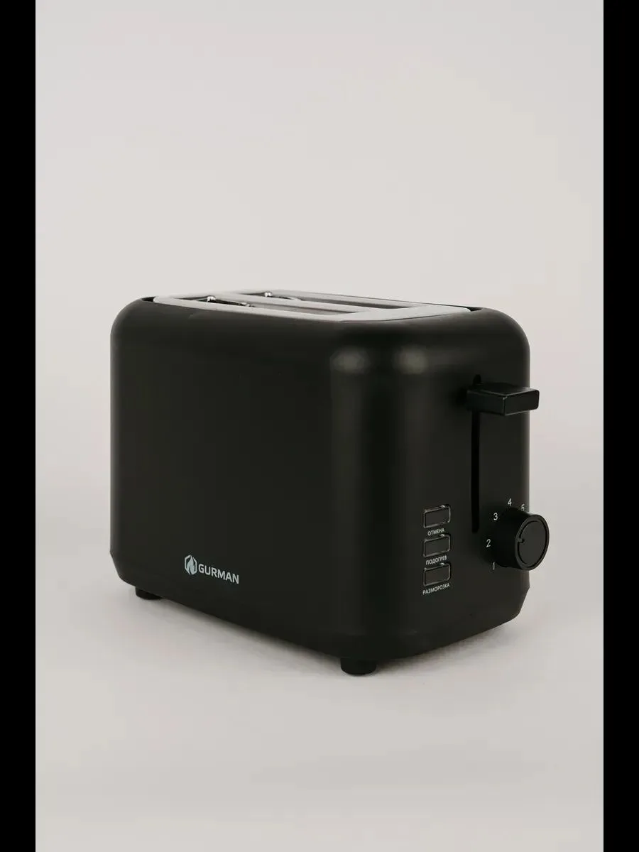 Тостер Gurman GR-JT260B, чёрный